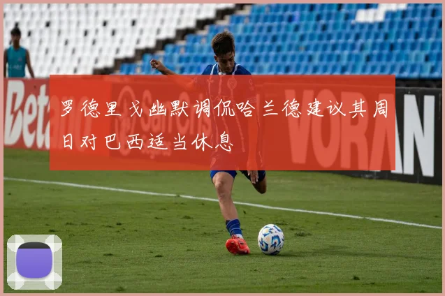 罗德里戈幽默调侃哈兰德建议其周日对巴西适当休息